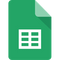 Google Sheets logo