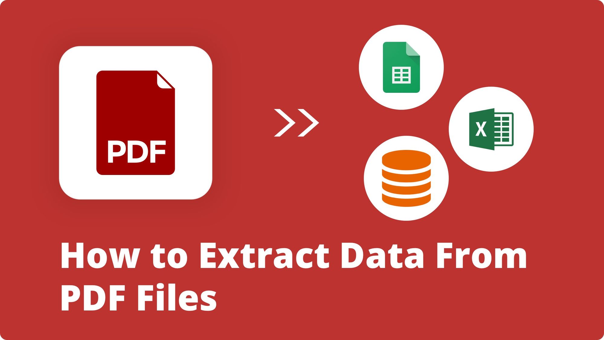 How To Extract Data From Pdf File To Excel