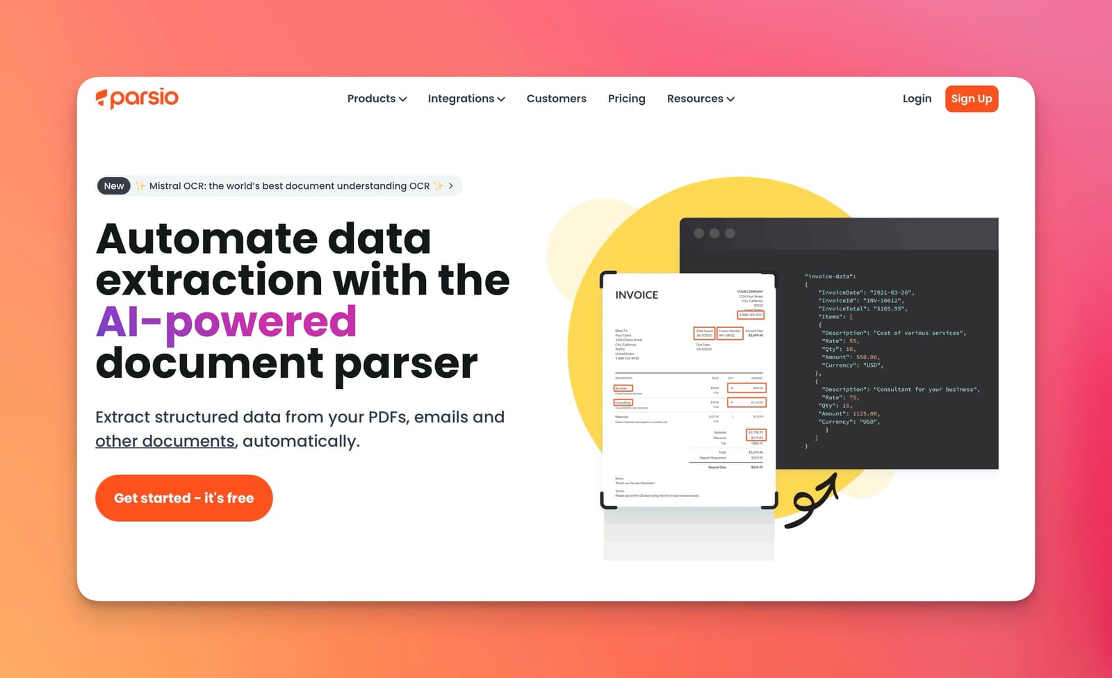 Best Docparser alternatives in 2026 (free & paid)