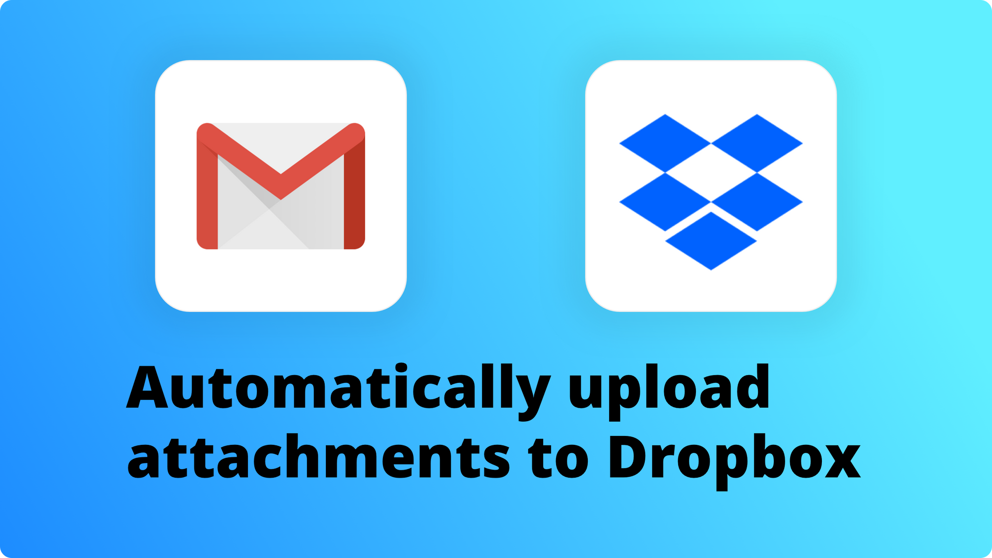 Saving attachments automatically to Dropbox