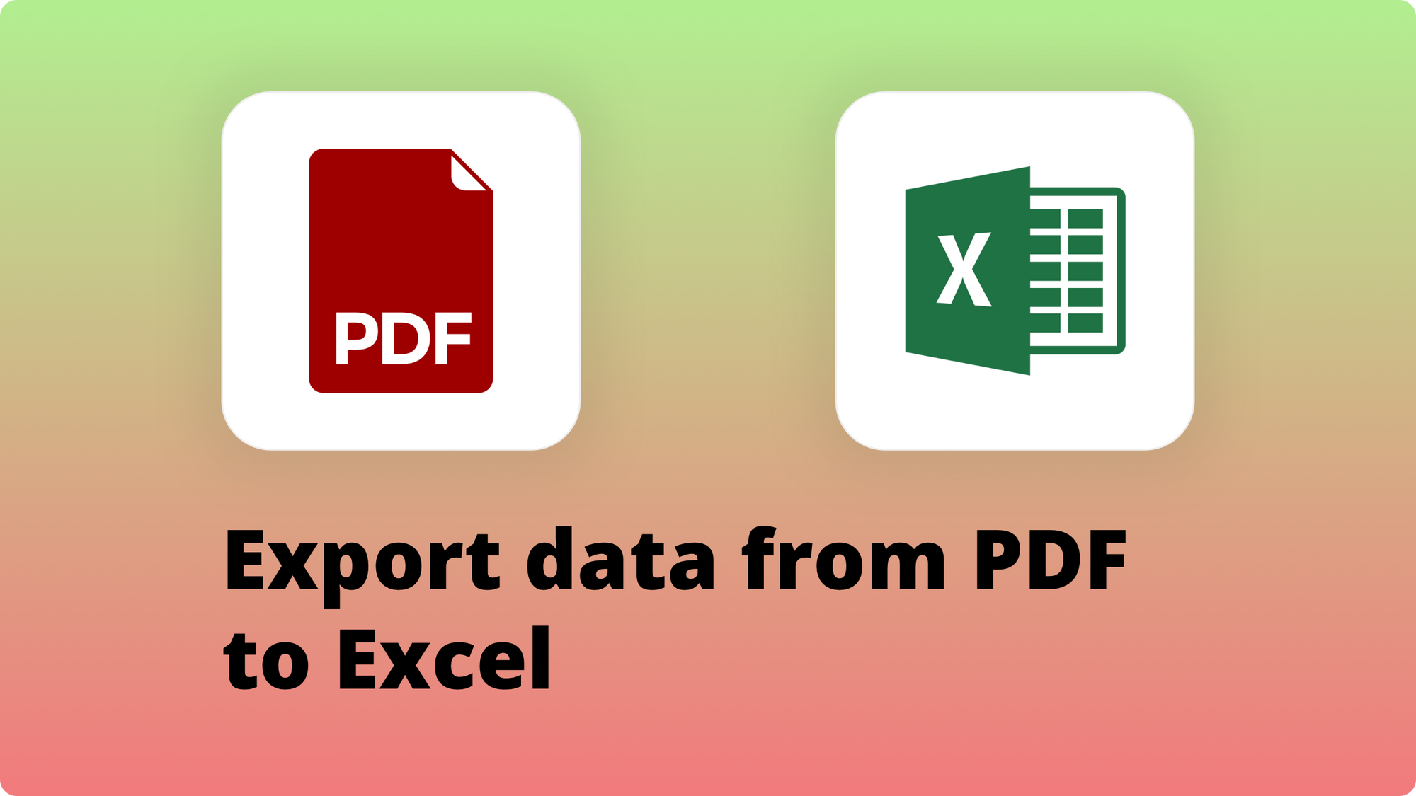How to automatically extract data from PDF