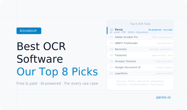 Best OCR Software 2026: Our Top 8 Picks